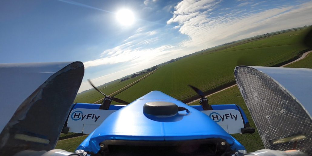 Onboard HyFly H405 VTOL Drone
